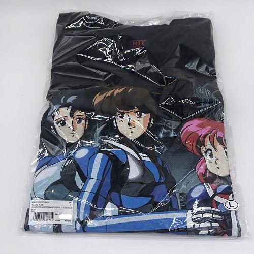 バブルガムクライシス × GEEKS RULE 15 SILKSCREEN PRINTING Tシャツ L